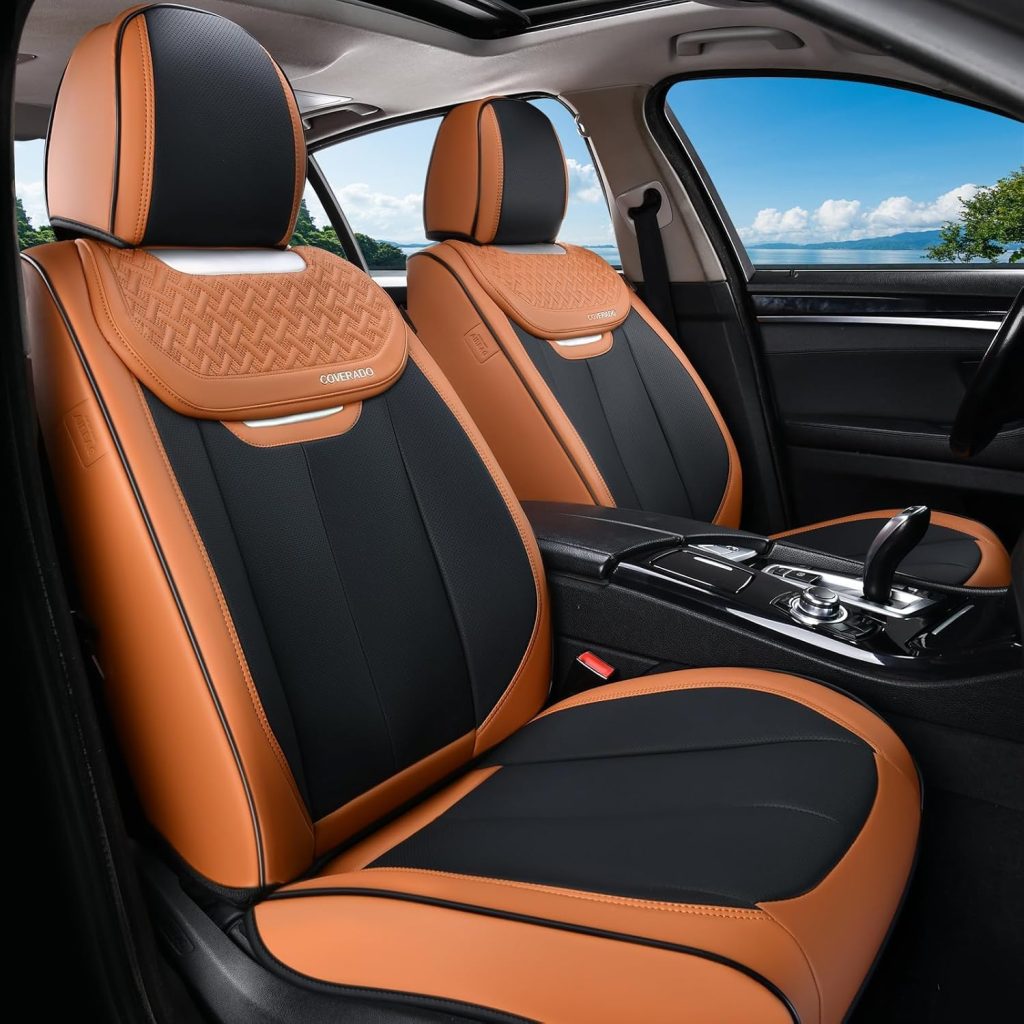 Universal Seat Covers PU Leather Auto Bottom Seat Protector Cover