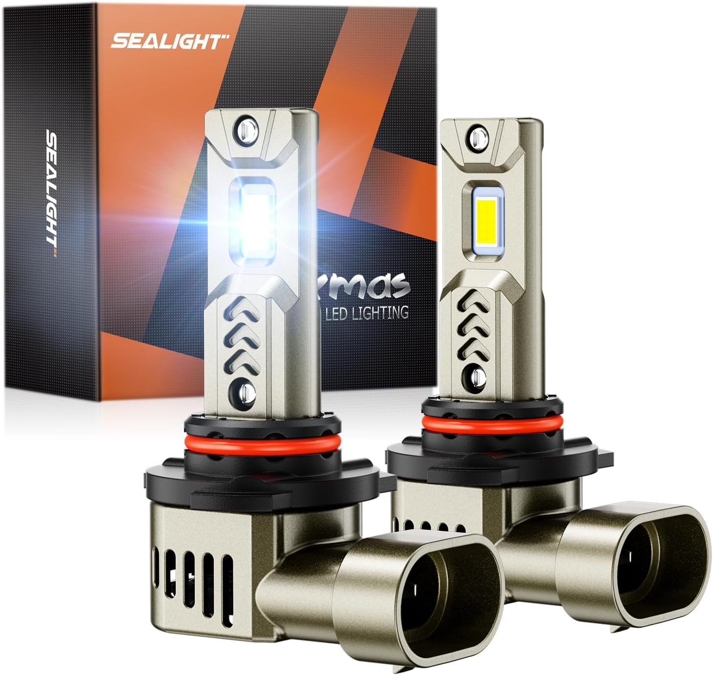 The SEALIGHT 9005 HB3 Bulbs offer cool white light that provides superior visibility in challenging weather conditions.