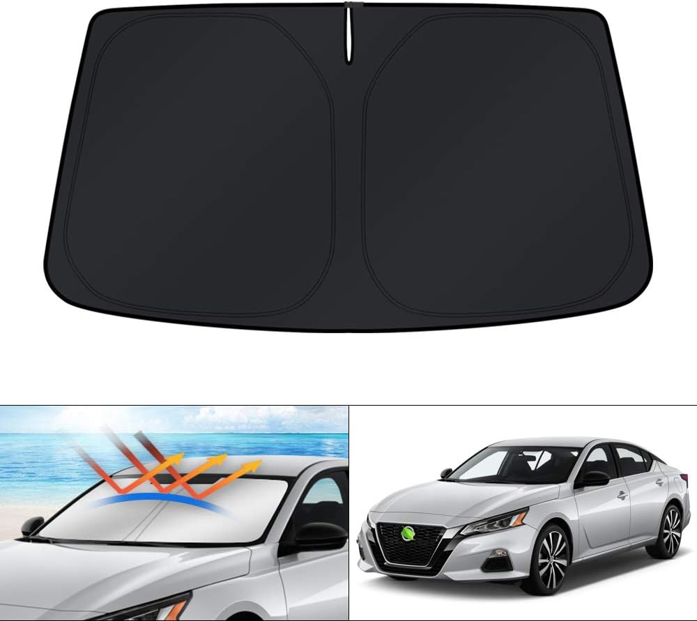 Car sun shade windshield